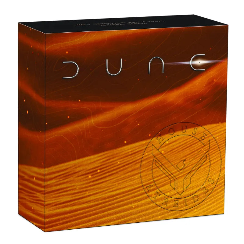 2026 1/2 oz. DUNE- HOUSE ATREIDES Silver Coloured Coin- The Perth Mint
