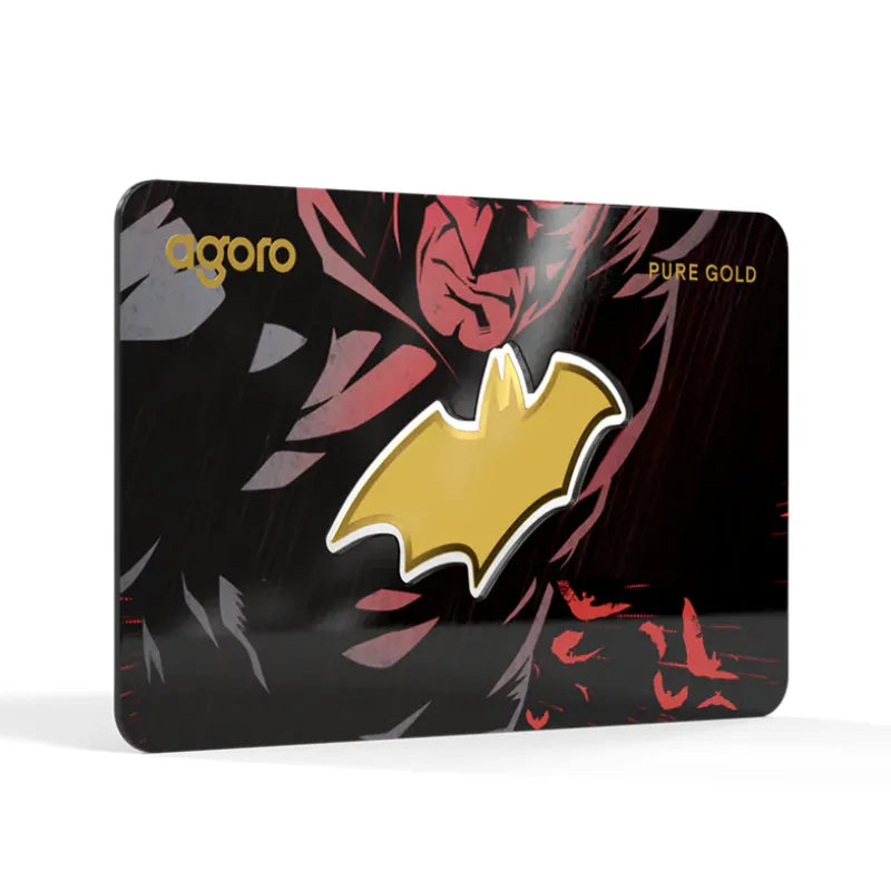 2026 0.1 g Batman's Emblem Gold Proof Coin-AGORO