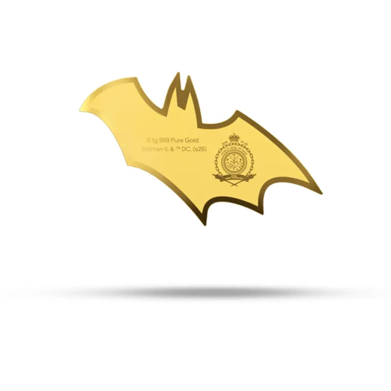 2026 0.1 g Batman's Emblem Gold Proof Coin-AGORO