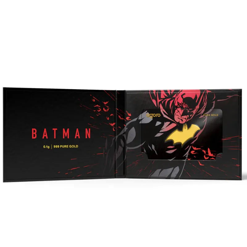 2026 0.1 g Batman's Emblem Gold Proof Coin-AGORO