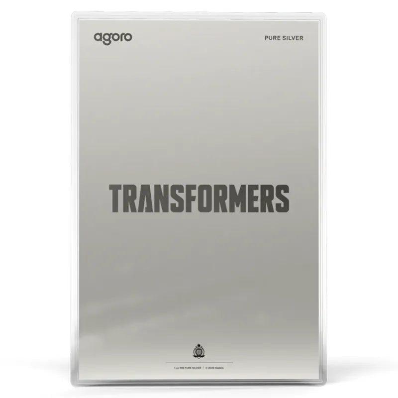 2026 1 oz Silver The Transformers: The Movie (1986) Poster Foil-AGORO