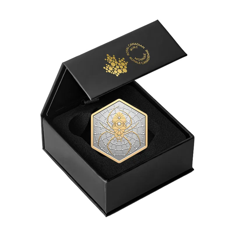 2026 1oz NATURE’S DELIGHT: THE SPIDER Reverse Proof Coin- Royal Canadian Mint