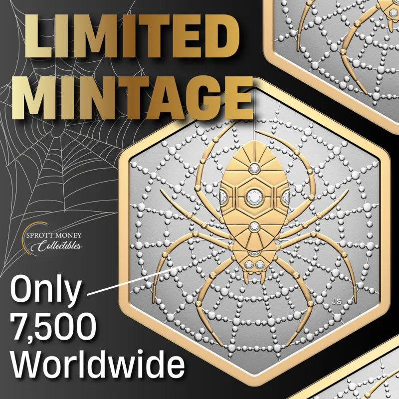 2026 1oz NATURE’S DELIGHT: THE SPIDER Reverse Proof Coin- Royal Canadian Mint