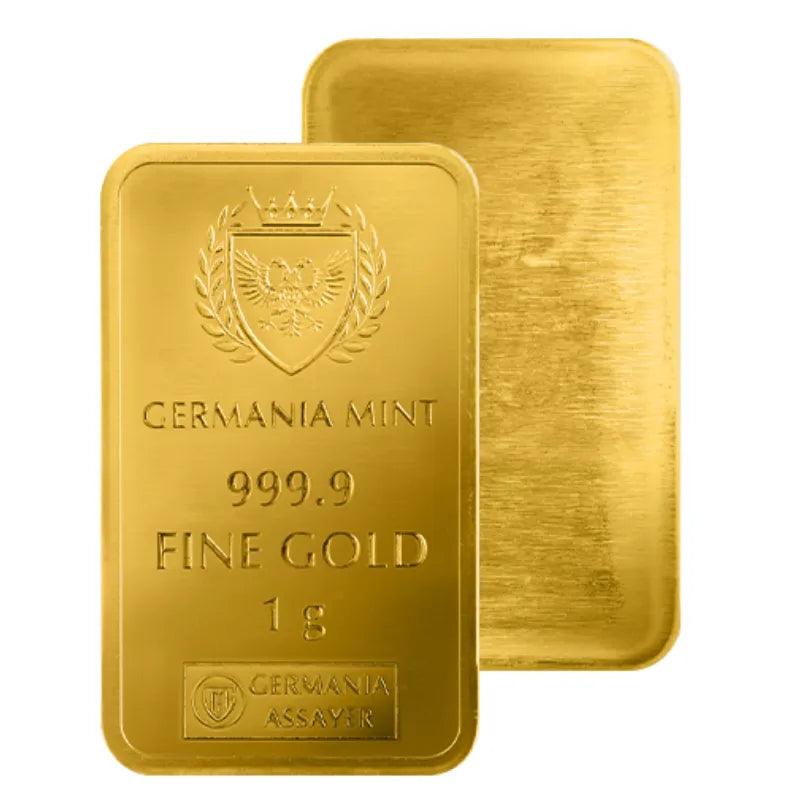 1g Gold Minted Bar First Holy Communion -Germania Mint