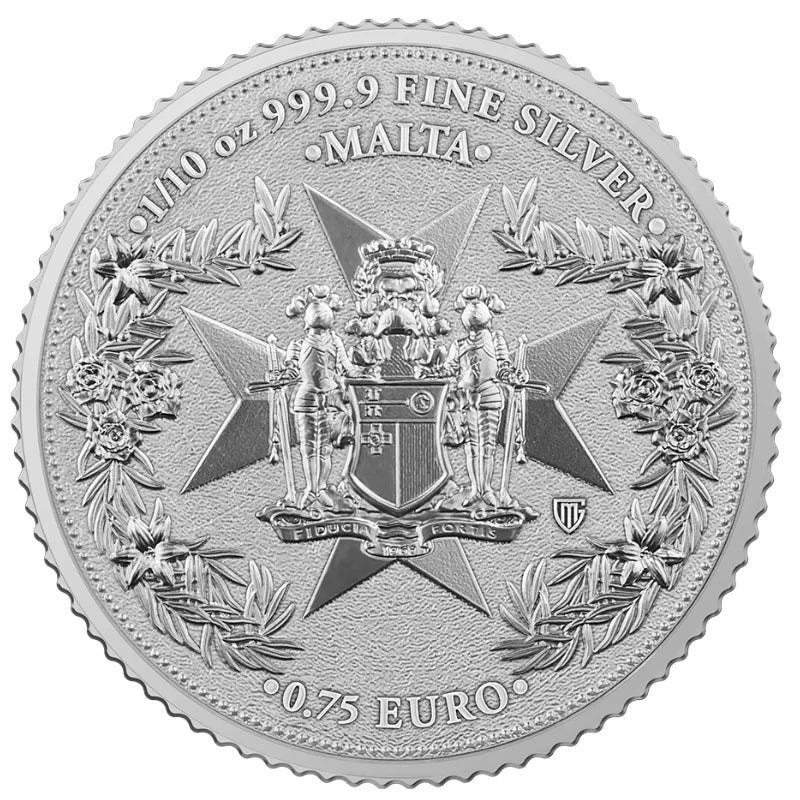2026 1/10 oz Malta Golden Eagle Silver Coin in Card -Germania Mint
