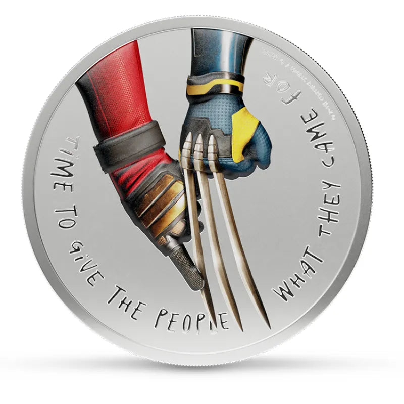 2026 1 oz Silver Deadpool Matte Proof Coin- Royal Canadian Mint