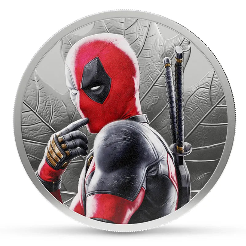2026 1 oz Silver Deadpool Matte Proof Coin- Royal Canadian Mint