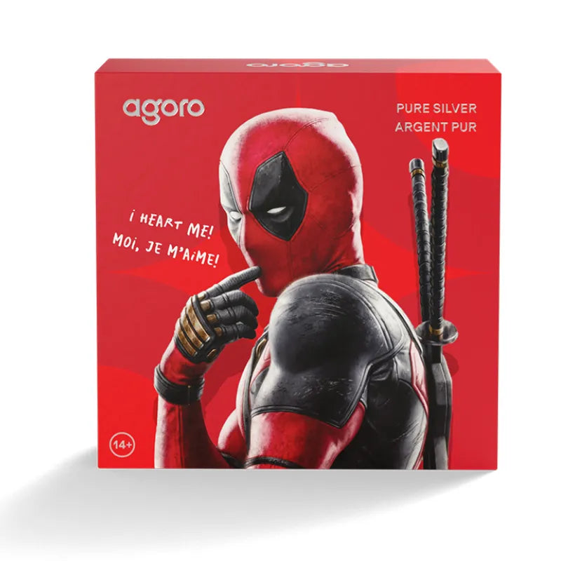 2026 1 oz Silver Deadpool Matte Proof Coin- Royal Canadian Mint