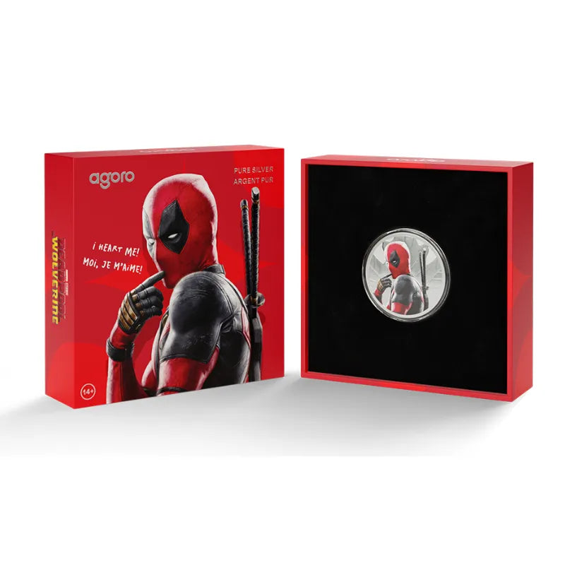 2026 1 oz Silver Deadpool Matte Proof Coin- Royal Canadian Mint