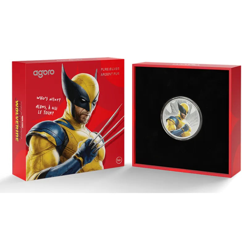2026 1 oz Silver WOLVERINE Matte Proof Coin- Royal Canadian Mint