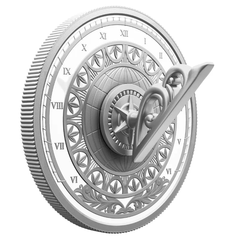 2026 1 oz The Sundial Silver Proof Coin-Royal Canadian Mint