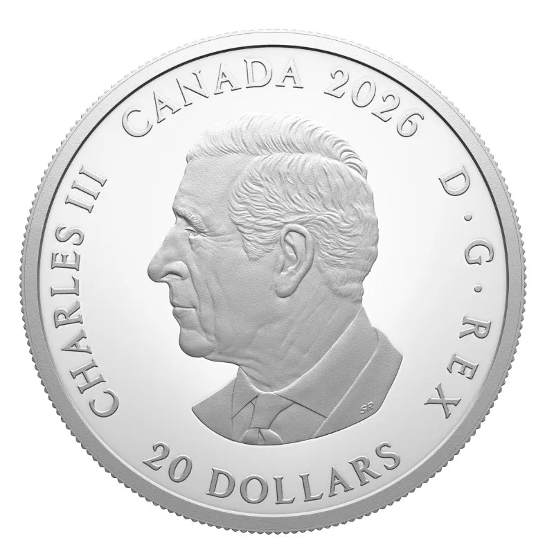 2026 1 oz The Sundial Silver Proof Coin-Royal Canadian Mint
