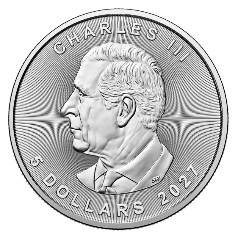 2027 1oz Pure Silver Maple Leaf Coin-Treasured Maple Leaf: Loon Privy Mark - Royal Canadian Mint