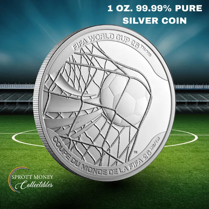 2026 $20 FINE SILVER COINFIFA WORLD CUP 2026 TM/MC: THE WINNING GOAL  Royal Canadian Mint