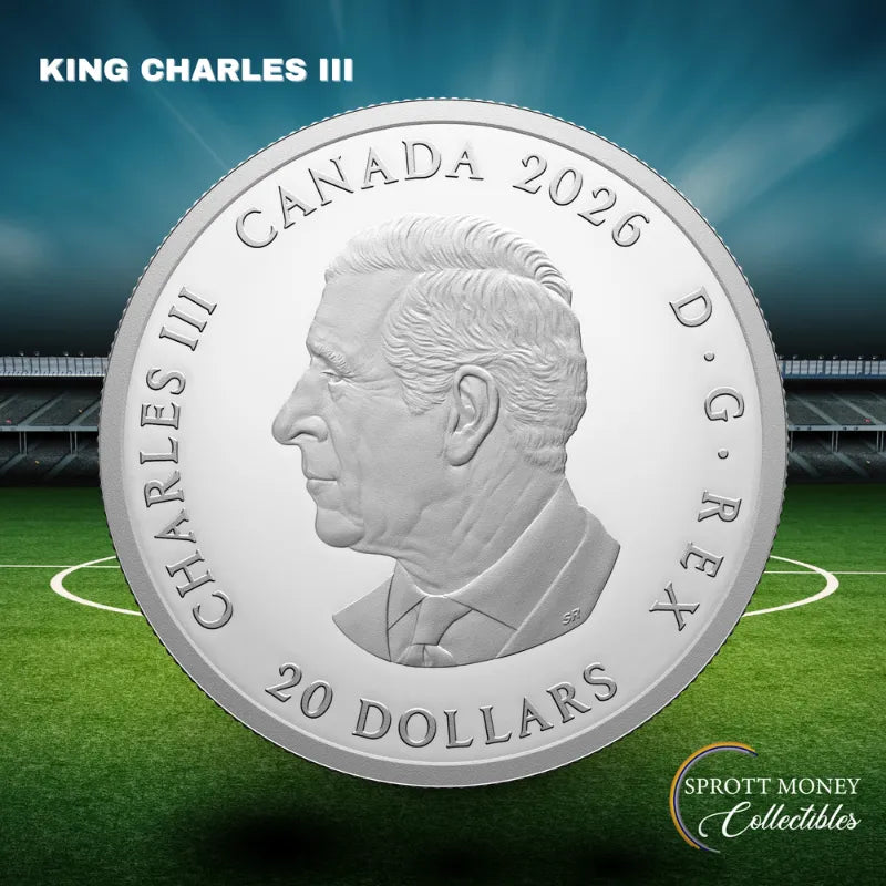 2026 $20 FINE SILVER COINFIFA WORLD CUP 2026 TM/MC: THE WINNING GOAL  Royal Canadian Mint