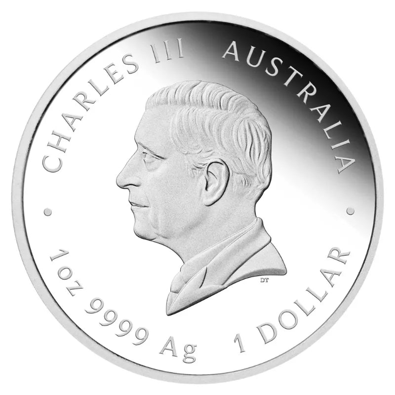 2026 1 oz Australian Lunar Series III Year of the Horse Silver Proof Coloured Coin-The Perth Mint