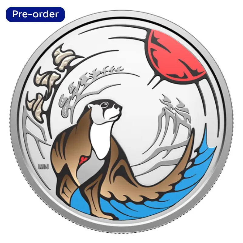 2026 ¾ oz. Clan Animals: Otter Silver Proof Coin- Royal Canadian Mint