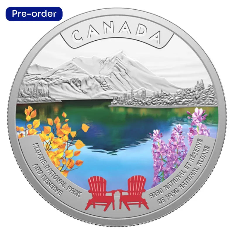 2026 1 oz. Canada’s National Parks : KLUANE NATIONAL PARK AND RESERVE Proof Coin- Royal Canadian Mint