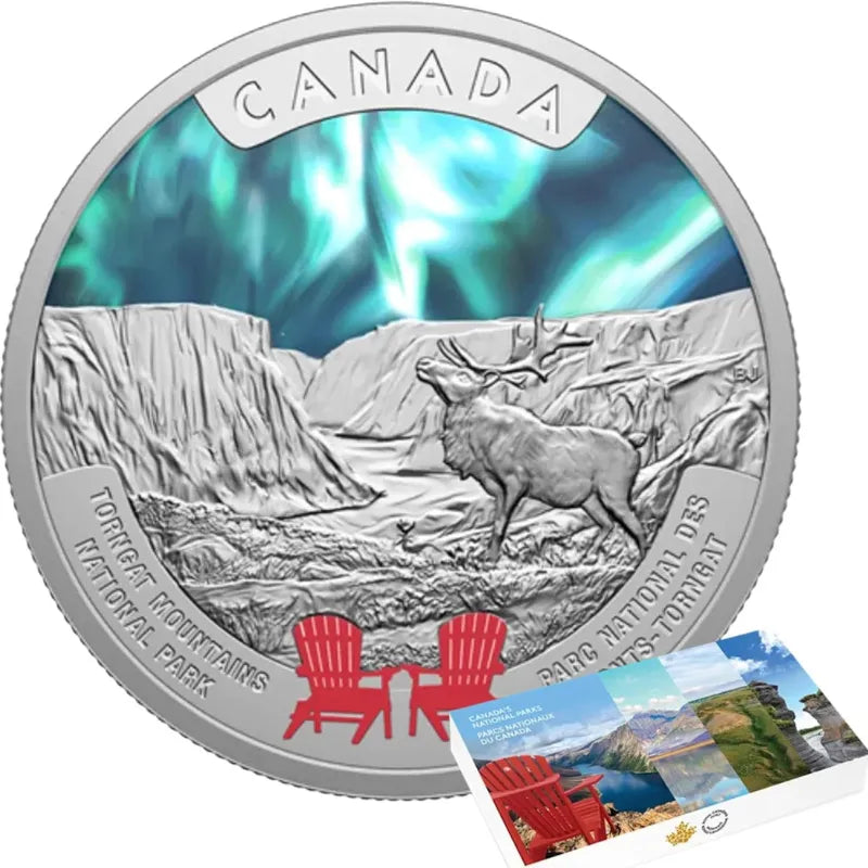 2026 1oz Canada’s National Parks –Torngat Mountains National Park Silver Proof Coin-Royal Canadian Mint