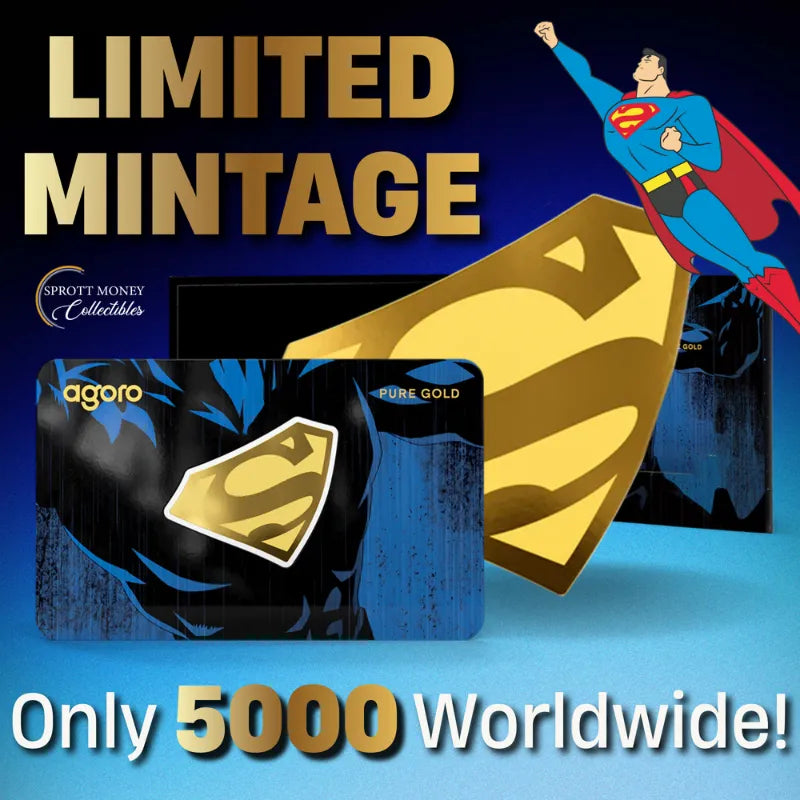 2026 0.1 g Superman's Emblem Gold Proof Coin-AGORO