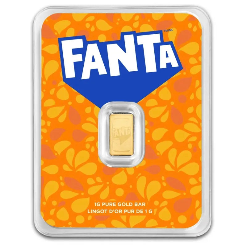 2026 1 Gram Fanta®  Gold Proof-like Bar- PAMP Suisse