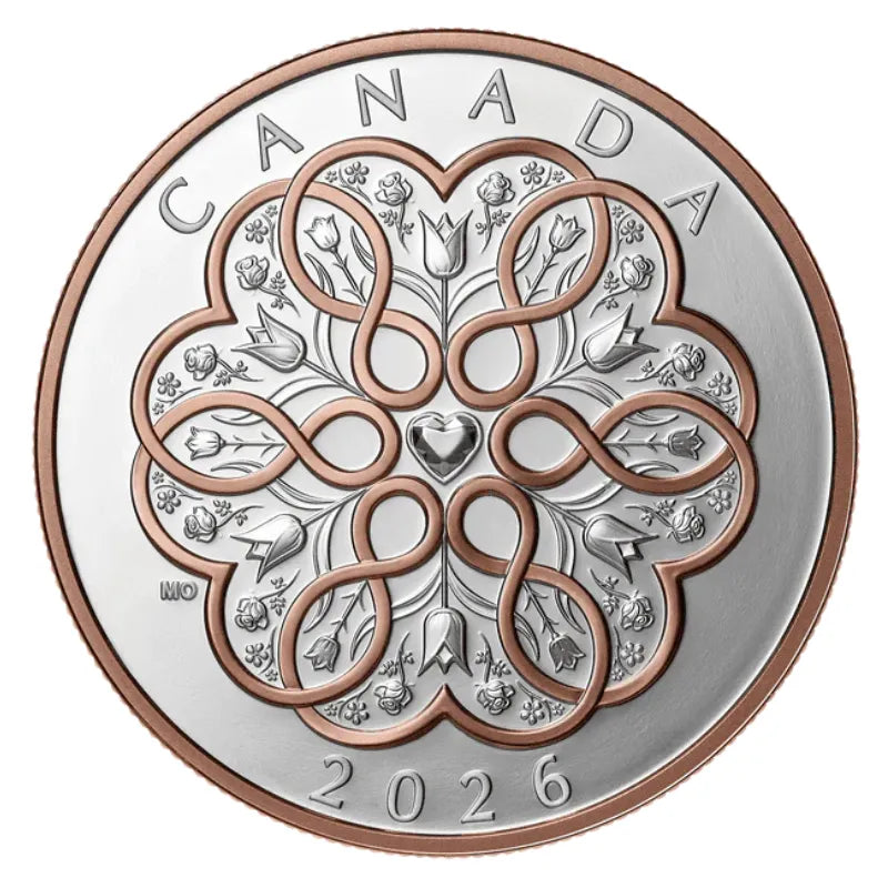 2026 Celebrate Love 1 oz Fine Silver Coin – Royal Canadian Mint