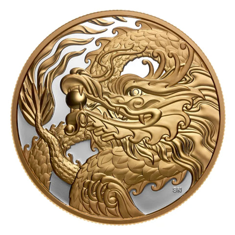 2026 $50 5 oz Fine Silver Coin – Triumphant Dragon Royal Canadian Mint