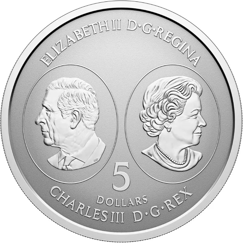 2026 Pure Silver Fractional Commemorate The 100th Birthday of Queen Elizabeth II Royal Canadian Mint