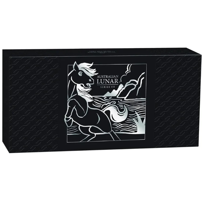 Australian Lunar Series III 2026 Year of The Horse 1oz Pure Silver Trio Set -The Perth Mint 