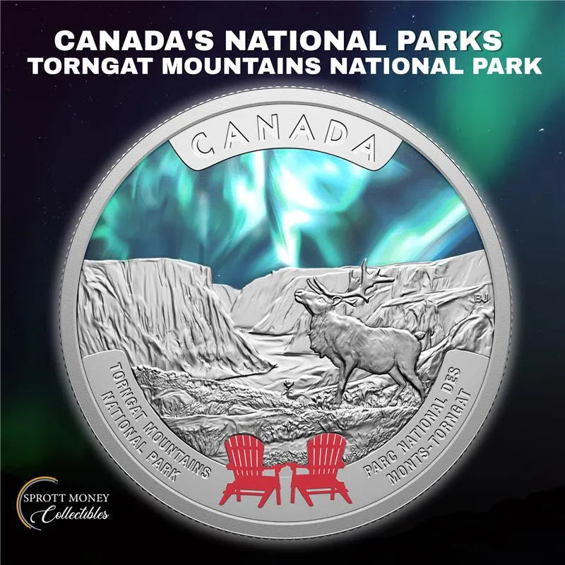 2026 Torngat Mountains Coin | 1 oz Pure Silver Royal Canadian Mint 2026 Torngat Mountains Coin | 1 oz Pure Silver Royal Canadian Mint