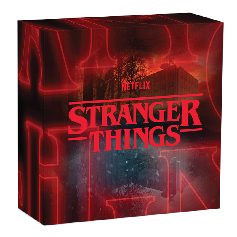 2026 1 oz Silver Stranger Things – The Upside Down The Perth Mint