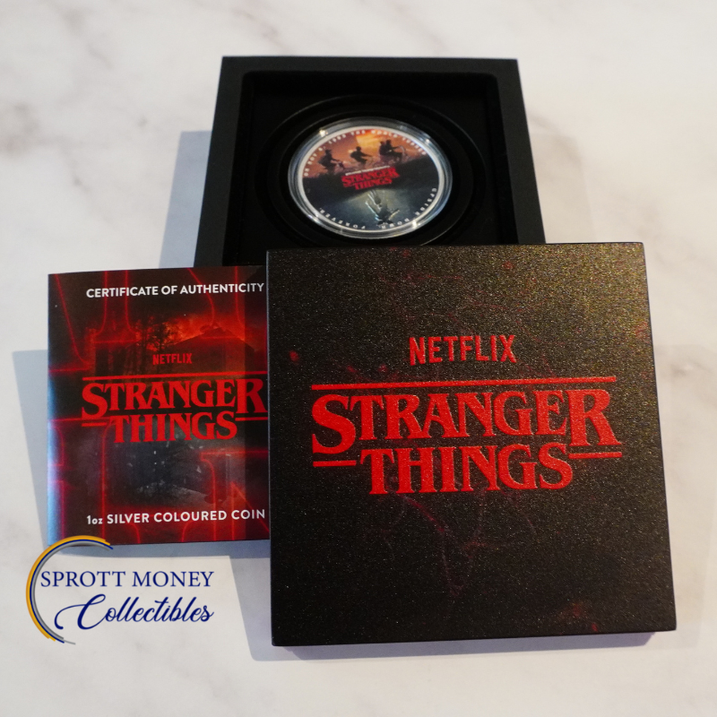 2026 1 oz Silver Stranger Things – The Upside Down The Perth Mint