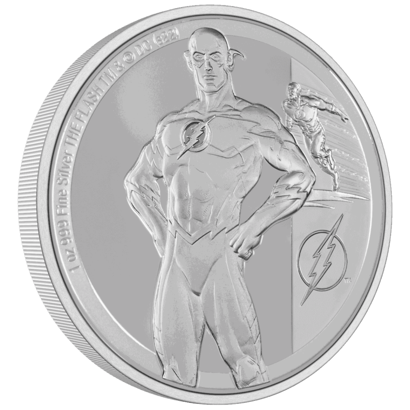 2022 DC Classic The Flash 1 oz Silver Coin - Sprott Money Collectibles