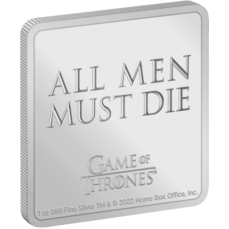 2022 Game of Thrones Three-Eyed Raven 1 oz Silver Medallion - Sprott Money Collectibles