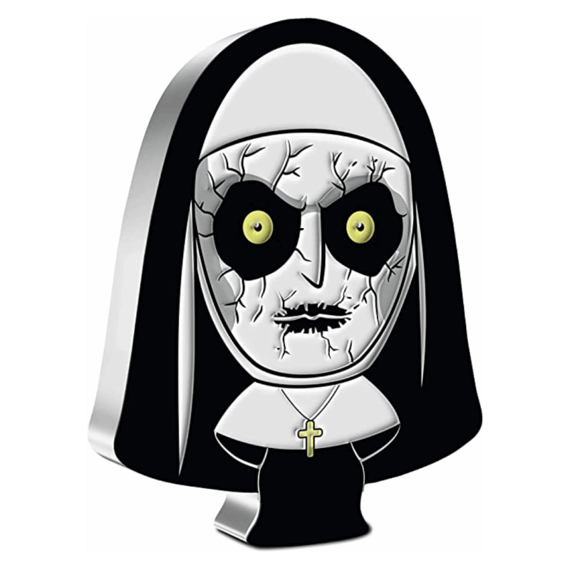 2022 Horror Series The Nun 1 oz Pure Silver Chibi Coin - Sprott Money Collectibles