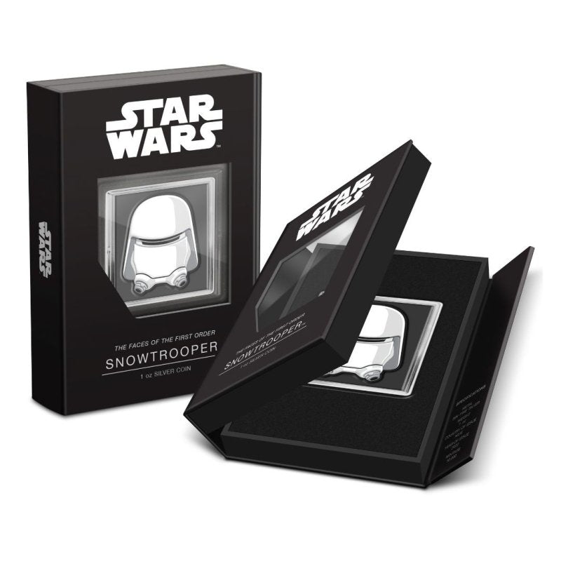 2022 Star Wars The Faces of The First Order Snowtrooper 1 oz Silver Coin - Sprott Money Collectibles