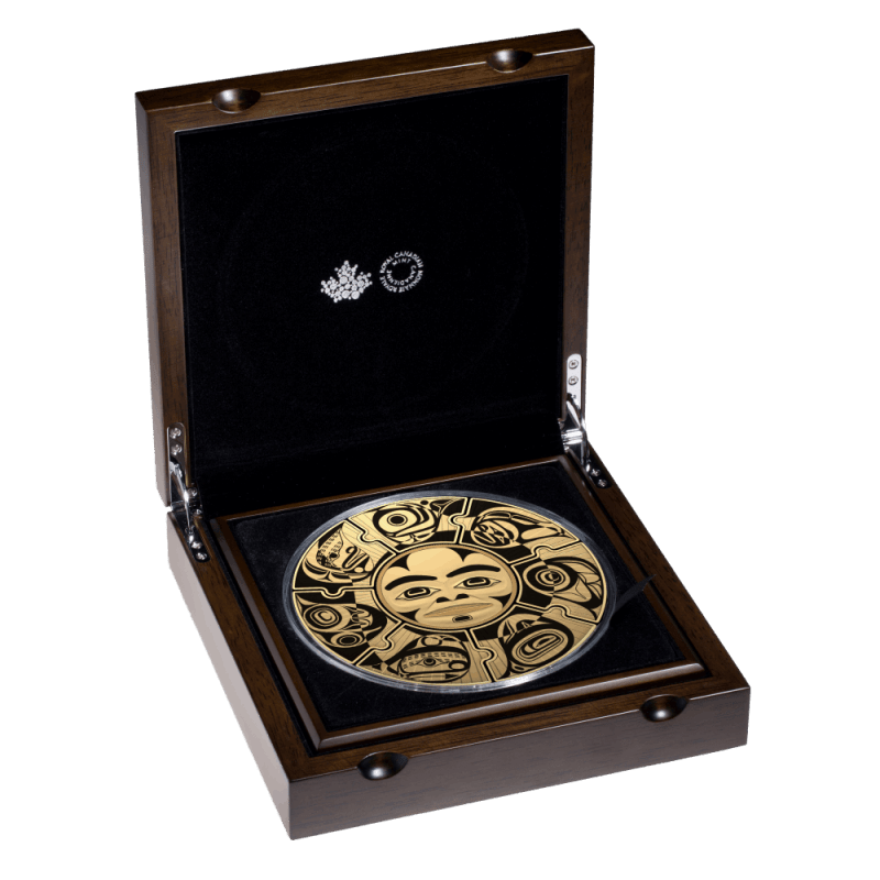 2023 10 oz The Celestial Circle Fine Silver Puzzle Coin Set - Sprott Money Collectibles