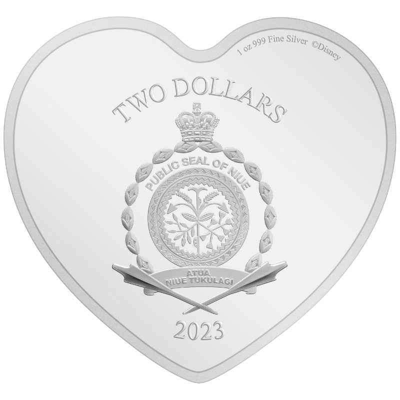 2023 Disney Love 1 oz Pure Silver Coin - Sprott Money Collectibles
