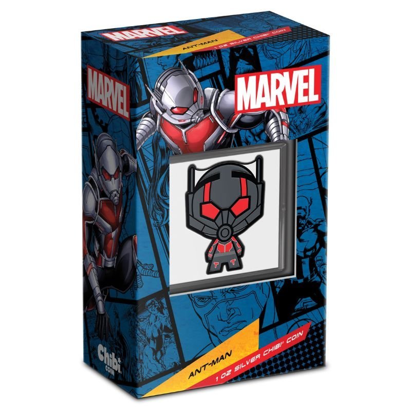 2023 Marvel Series Ant-Man 1 oz Pure Silver Chibi Coin - Sprott Money Collectibles