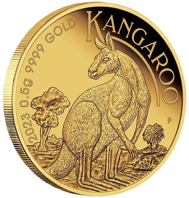 2023 Mini Roo 0.5 g Pure Gold Coin - Sprott Money Collectibles