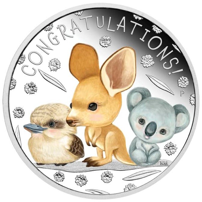 2023 Newborn 1/2 oz Pure Silver Coin - Sprott Money Collectibles