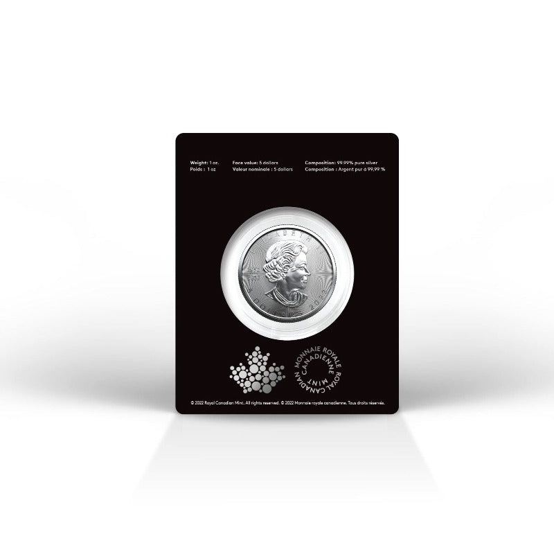 2023 Congratulations Treasured Silver Maple Leaf 1 oz Pure Silver Coin